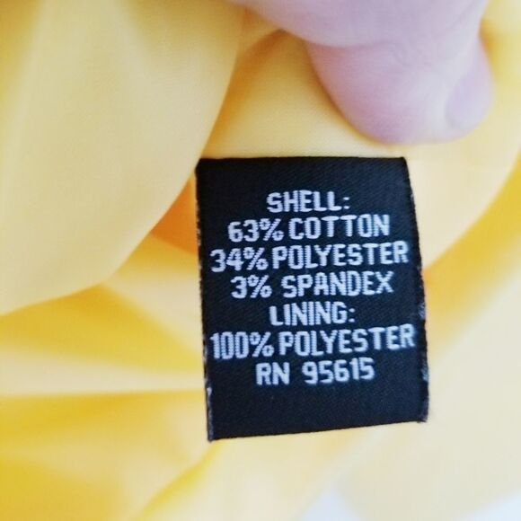 Rafaella blazer two button closure yellow - Picture 6 of 7